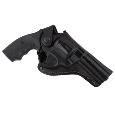 Кобура Револьвера 4 поясна формована (шкіра, чорна)