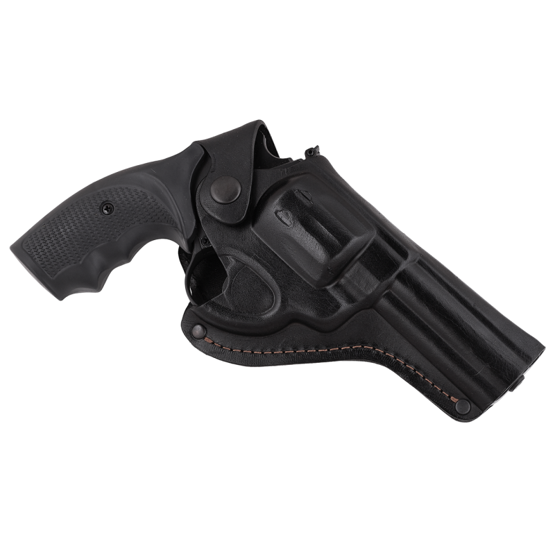 Кобура Револьвера 4 поясна формована (шкіра, чорна) Кобура Револьвера 4 поясна формована (шкіра, чорна)