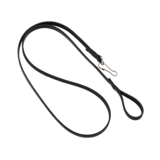 Шнур (тренчик) страховочный (кожа, чёрный)