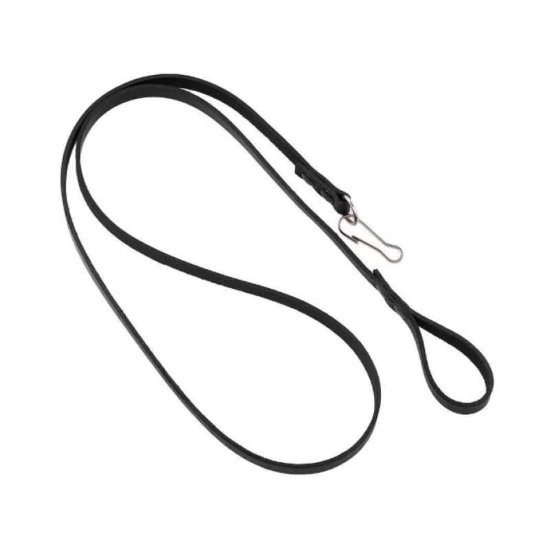 Шнур (тренчик) страховочный (кожа, чёрный) Шнур (тренчик) страховочный (кожа, чёрный)