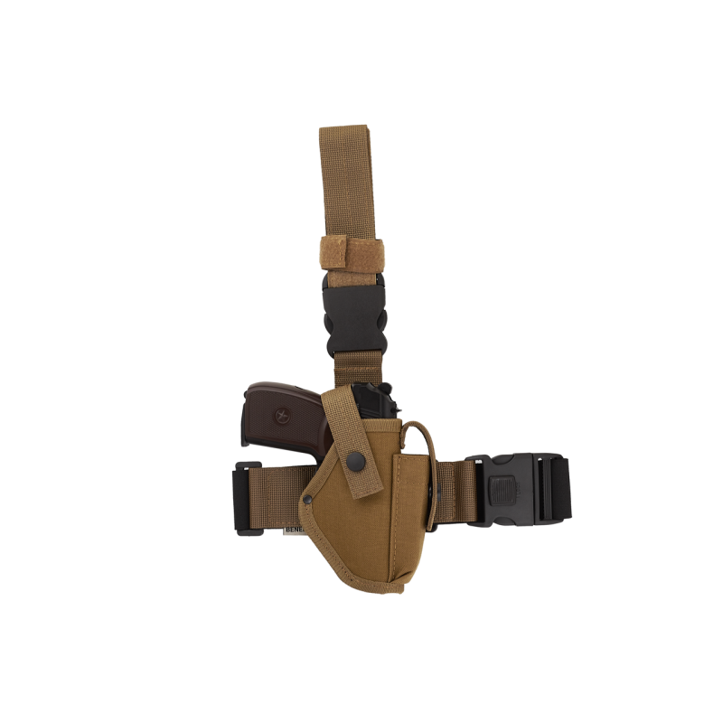 Кобура ПМ на стегно Економ, кобура на ногу (cordura 1000d, койот)