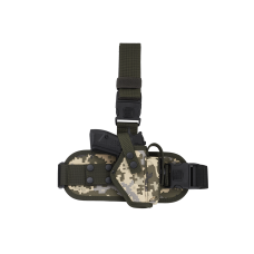 Кобура стегновий Форт-12 з платформою (oxford 600d, піксель)