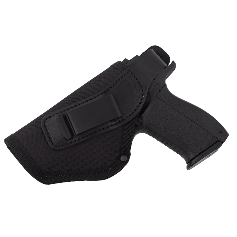 Кобура для ЛІВШІ для Форт-17 поясна + прихованого внутрішньобрючного носіння на скобі (oxford 600d/ шкіра, чорна)