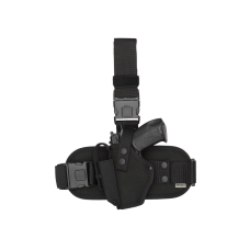 Кобура для ЛІВШІ для Форт-17 на стегно з платформою, кобура на ногу (oxford 600d, чорна)