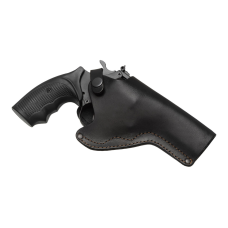 Кобура поясна Револьвер 4 не формована (шкіра, чорна)