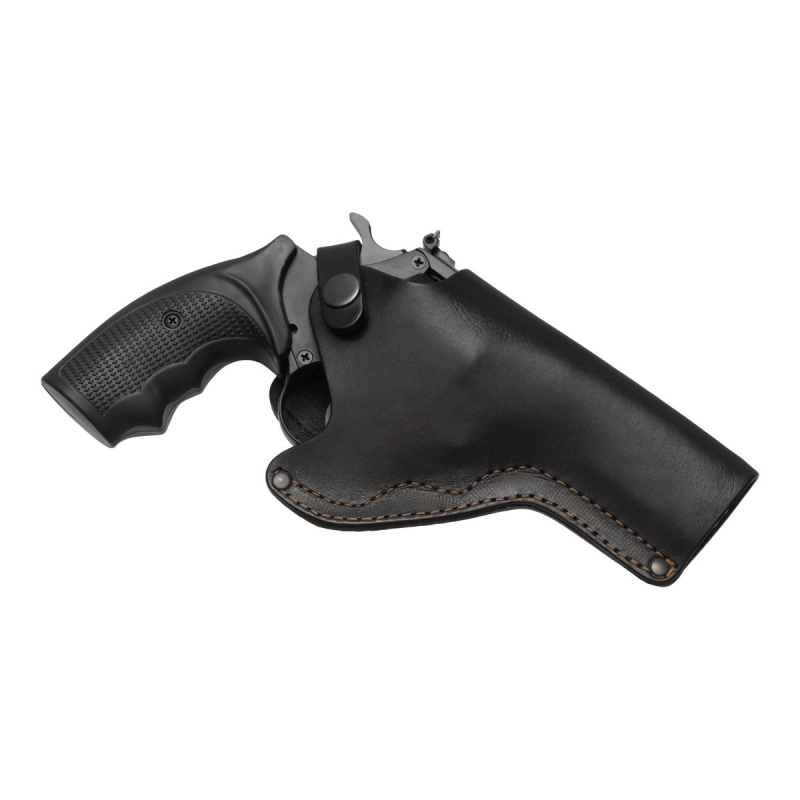 Кобура поясна Револьвер 4 не формована (шкіра, чорна) Кобура поясна Револьвер 4 не формована (шкіра, чорна)