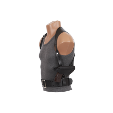 Кобура ПМ оперативна + поясна не формована (шкіра, чорна) SV