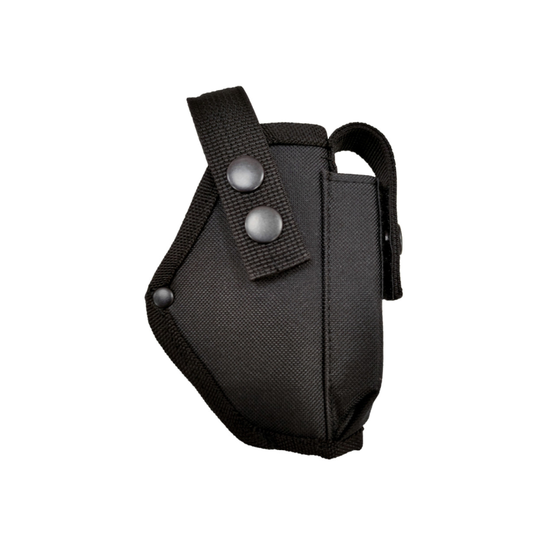 Кобура для ПМ-Макарова поясна з чохлом, подсумком під магазин (Oxford, чорна) Кобура для ПМ-Макарова поясна з чохлом, подсумком під магазин (Oxford, чорна)