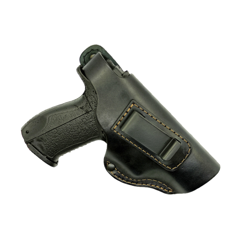 Кобура для Форт-17 поясна + прихованого носіння на скобі не формована кобура (шкіряна, чорна) Кобура для Форт-17 поясна + прихованого носіння на скобі не формована кобура (шкіряна, чорна)