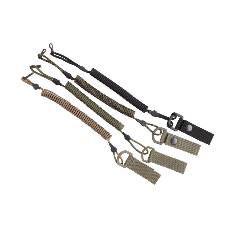 ОПТомТренчики-карабін, шнур страхувальний кручений, шнур спіральний паракорд оптом, в наявності 6 кольорів