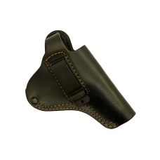 Кобура поясна Скат, Наган не формована (шкіра, чорна)