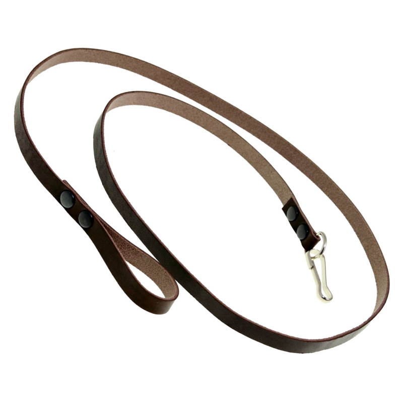 Ремінець страхувальний пістолетний, тренчик, страхувальний шнур (шкіра, коричневий) Ремінець страхувальний пістолетний, тренчик, страхувальний шнур (шкіра, коричневий)