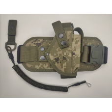 Тактична ПМ Макарова стегна з платформою 11710 колір Піксель камуфляж шнур, тренчик 974 SV