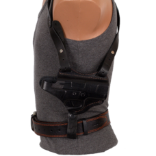 Кобура Форт-17 оперативна + поясна формована (шкіра, чорна)