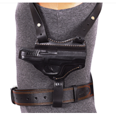 Кобура Форт-12 оперативна + поясна формована (шкіра, чорна)