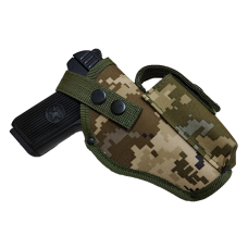 Кобура ТТ поясна з чохлом під магазин піксель, камуфляж SV
