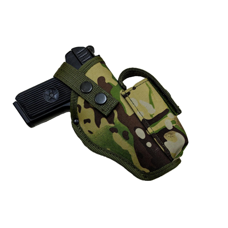 Кобура ТТ поясна з чохлом під магазин колір піксель, Мультикам SV Кобура ТТ поясна з чохлом під магазин колір піксель, Мультикам SV