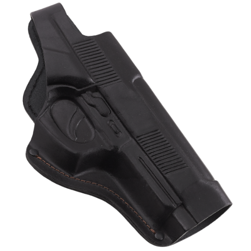 Кобура для Beretta 92 (Беретта) на пояс поясная формованная (кожаная, черная) SV Кобура для Beretta 92 (Беретта) на пояс поясная формованная (кожаная, черная) SV