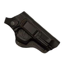 Кобура Desert Eagle (Пустельний орел) ( поясна + прихованого внутрішньочеревного носіння з кліпсою (шкіряна, чорна)