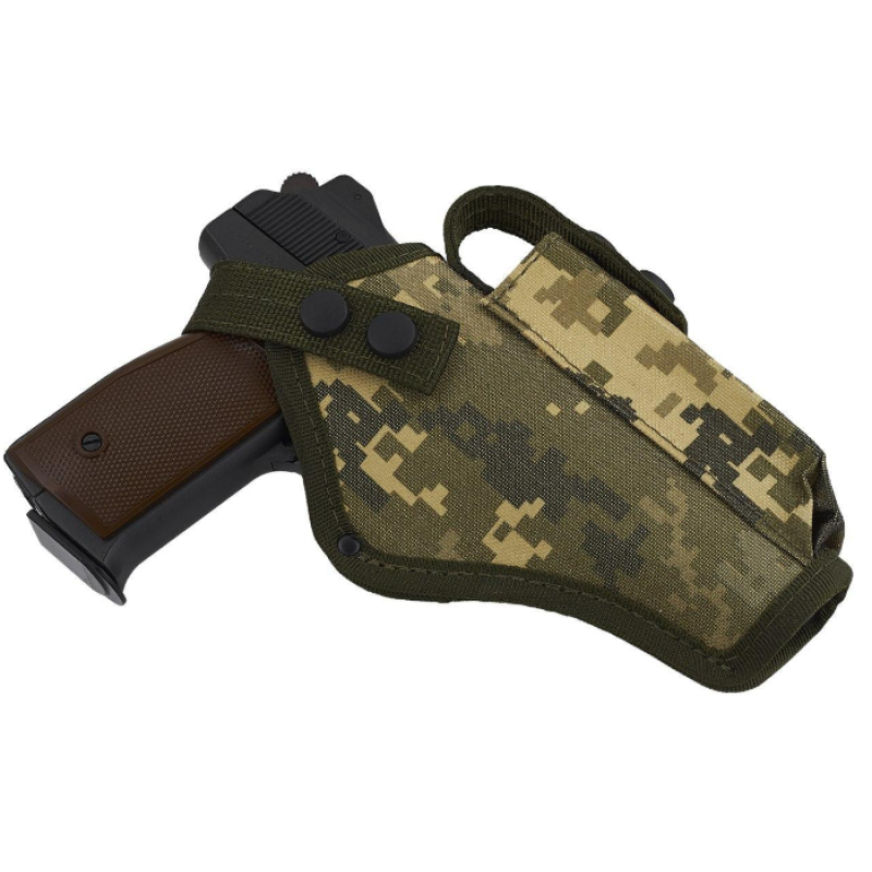 Кобура для Beretta 92 (Беретта) на пояс с подсумком под магазин Пиксель Камуфляж SV