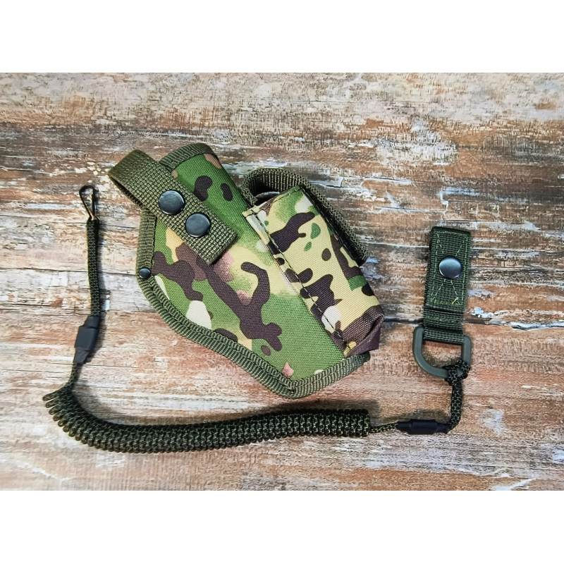 Кобура ТТ поясна з чохлом під магазин колір + шнур тренчік , Мультикам SV Кобура ТТ поясна з чохлом під магазин колір + шнур тренчік , Мультикам SV