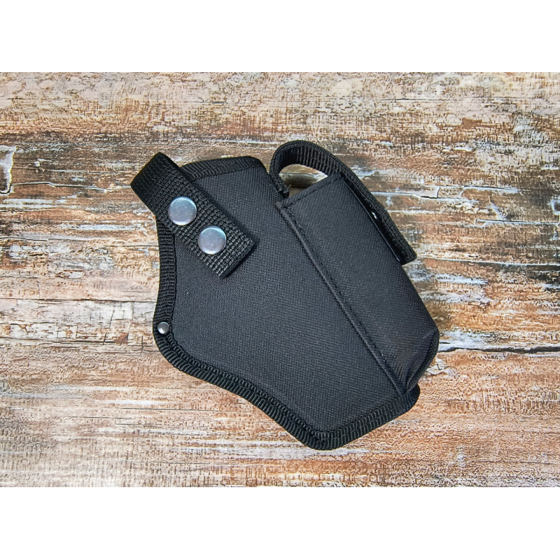 Кобура до G-17 Glock-17 Глок поясна з чохлом підсумком до магазину чорна SV