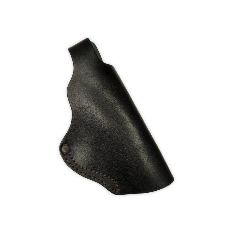 Кобура для ЛІВШИ для ПМ-Макарова поясна не формована (шкіряна, чорна)