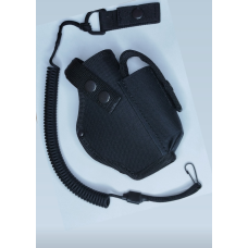 Кобура для Retay G-19, Glock-19 Глок-19  поясна з чохлом-підсумком для магазину (oxford 600d, чорна)