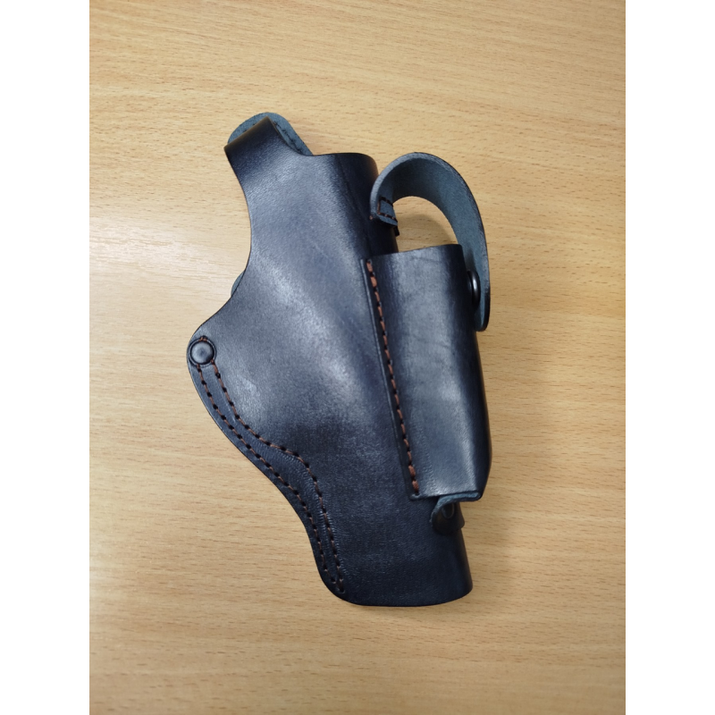 Кобура Шкіряна для ТТ поясна з чохлом під магазин Кобура Шкіряна для ТТ поясна з чохлом під магазин