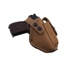 Кобура ПМ поясна з подсумком під магазин, койот SV