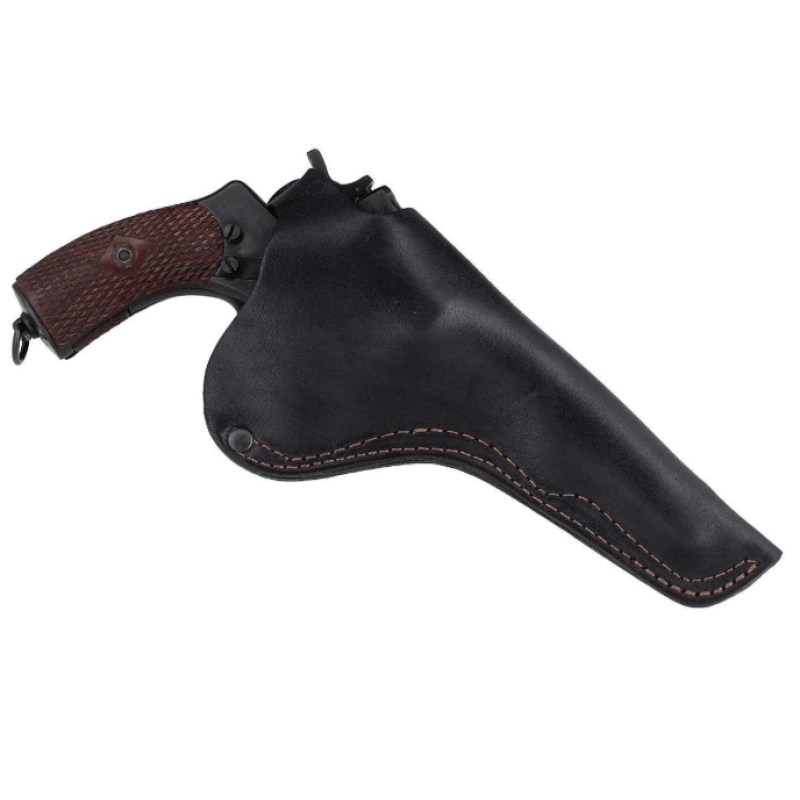 Кобура поясна Наган не формована (шкіра, чорна) Кобура поясна Наган не формована (шкіра, чорна)