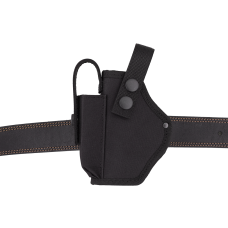 Кобура поясна Форт-17 ЛІВША з чохлом під магазин ( чорна) SV